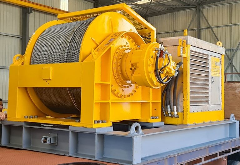 Marine winches